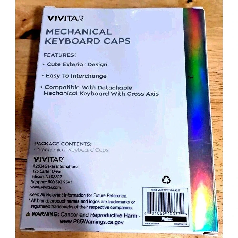 Alien-Themed Vivitar Mechanical Keyboard Caps Set Easy‎ Setup
